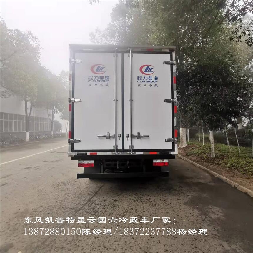 淮北市国六双电瓶加大发电机冷藏车