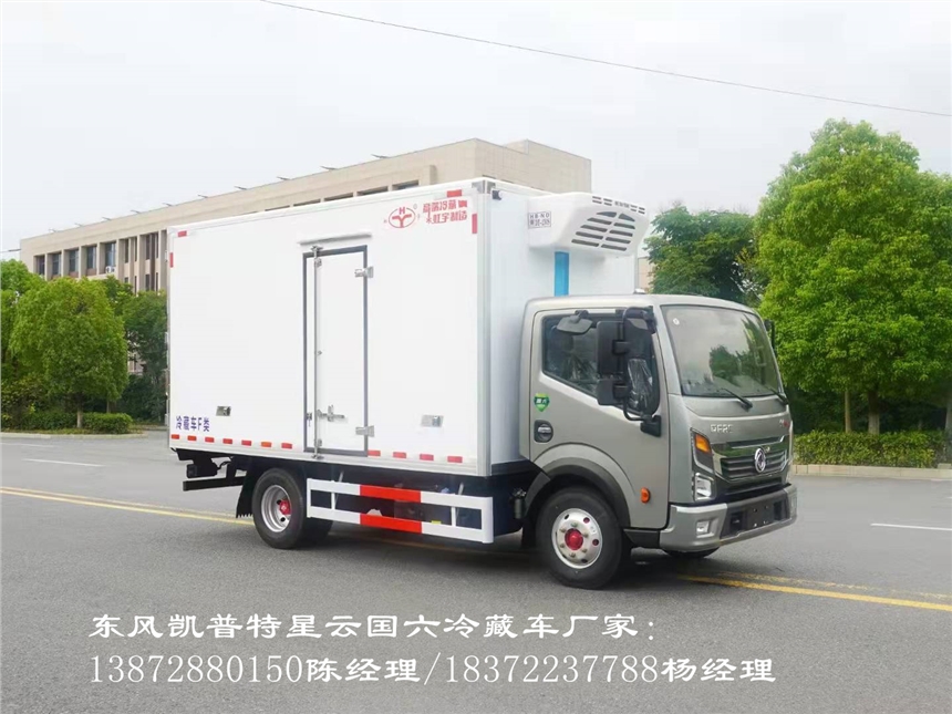 丽江市小型东风品牌3米5冷冻车 