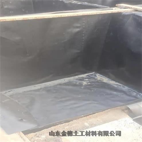 钟楼区国标HDPE黑膜1.0厚耐腐蚀性强 EVA防水板1.2mm厚
