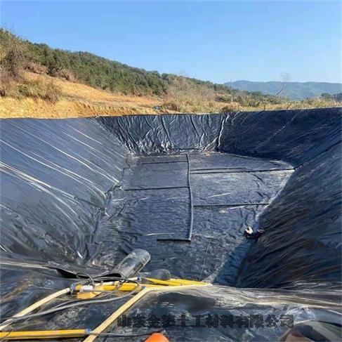 泉山区厂家有施工方案 耐酸碱性强建标HDPE黑膜1.5厚